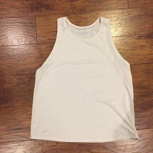 OUTDOOR VOICES WHITE WORKOUT TANK